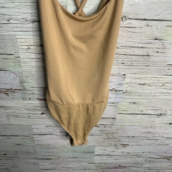 Superdown tan brown bodysuit size small - Picture 2 of 8